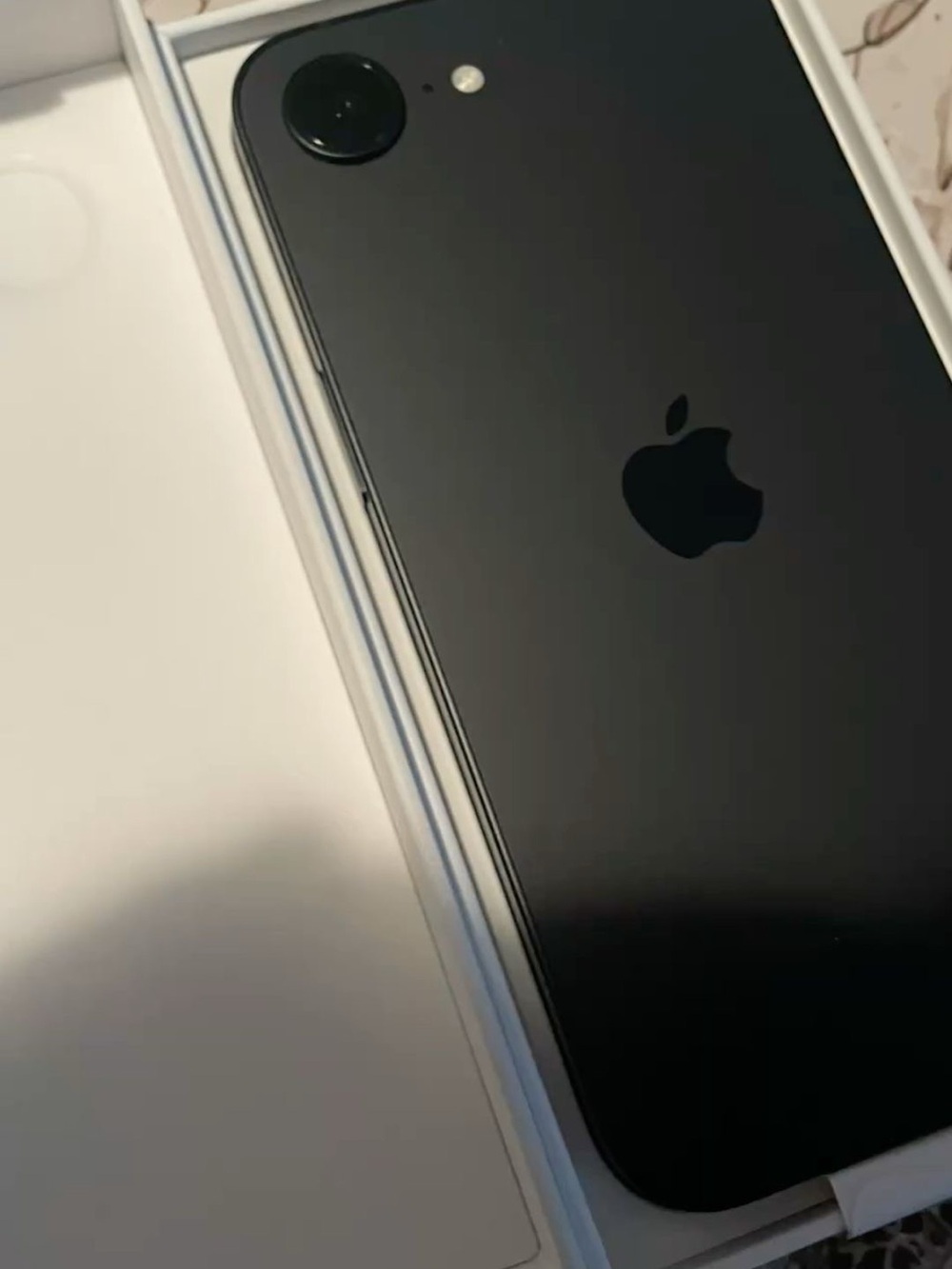 Apple iPhone Black Matte Finish Smartphone